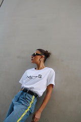 Tee-shirt blanc Mijes oversize