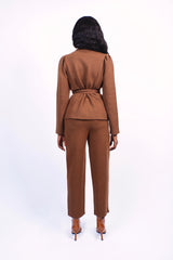 Ensemble morano marron Pantalon