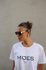 Tee-shirt blanc Mijes oversize