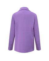 VESTE DE TAILLEUR TYPE SEVENTIES MAUVE