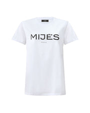 Tee-shirt blanc Mijes oversize