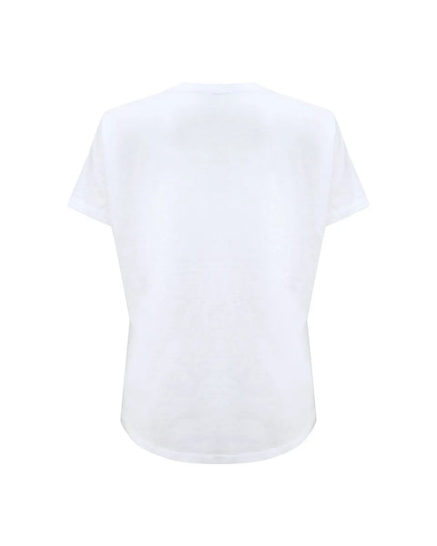 Tee-shirt blanc Mijes oversize