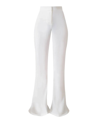 Pantalon seventies blanc